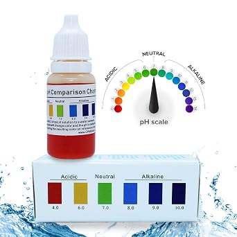 Alkaline Water (ph Test Kit) for Drinking Water Measures pH Level of Water More Accurately Than Test Strips pH Starter Kit Drops Easy to Use