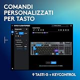 Logitech G G915 X LIGHTSPEED Clavier gaming sans fil ultra-plat | Clavier Italien QWERTY, Tactile - Noir - 5
