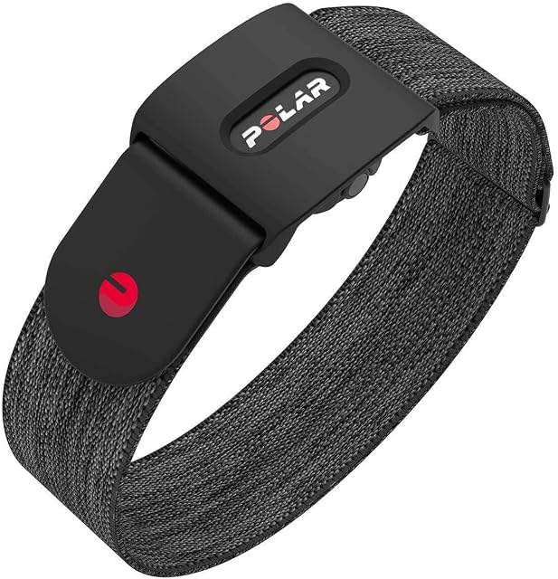 Polar Verity Sense 92083450 Czujnik Tętna, Szary/Czarny, M-XXL