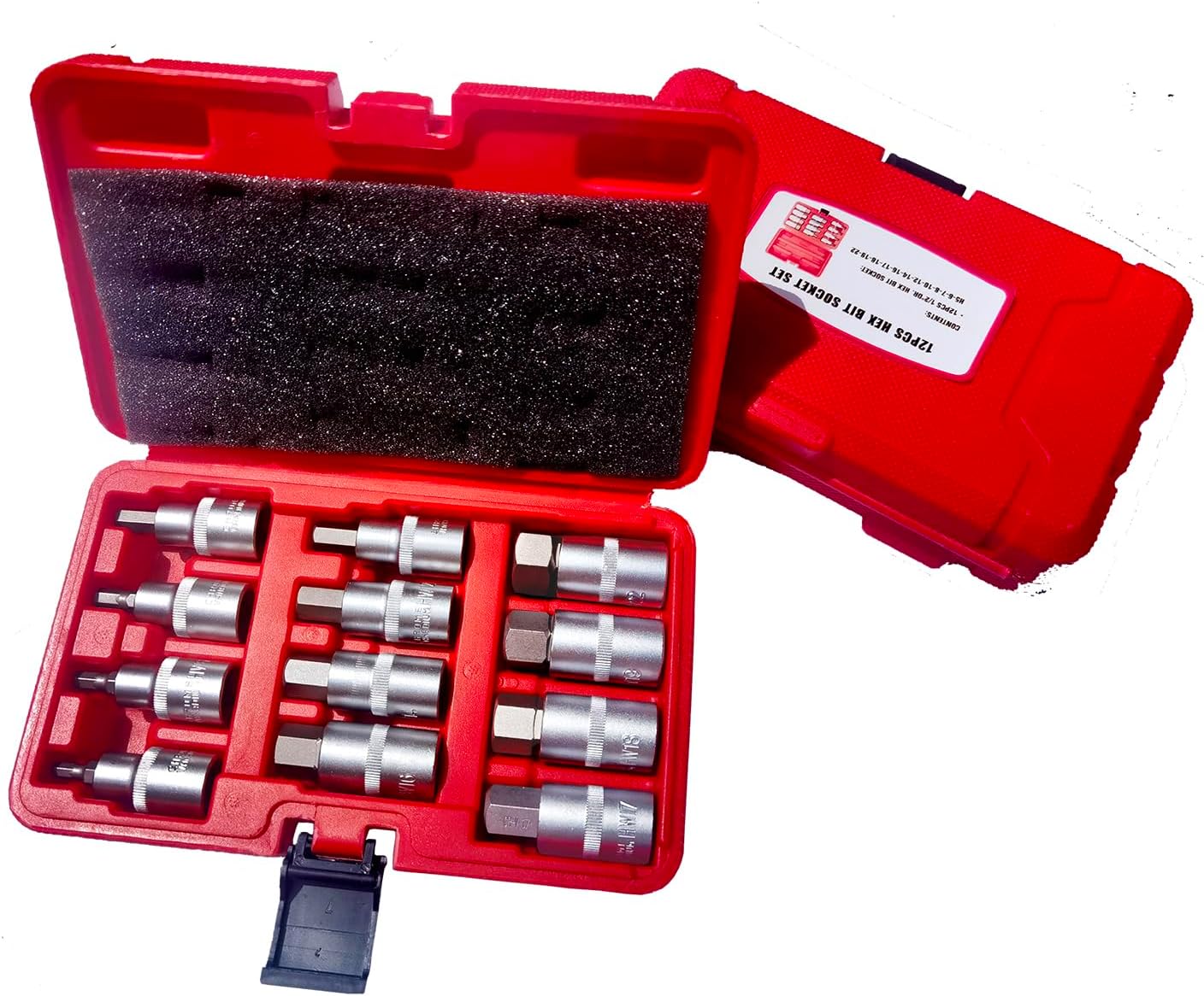 KSHAWO Nuss Satz 12tlg Innensechskant (1/2