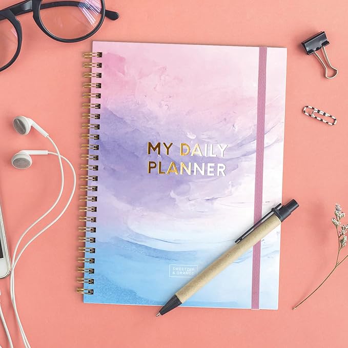 Plan Your Day: Undated Planner for 2025