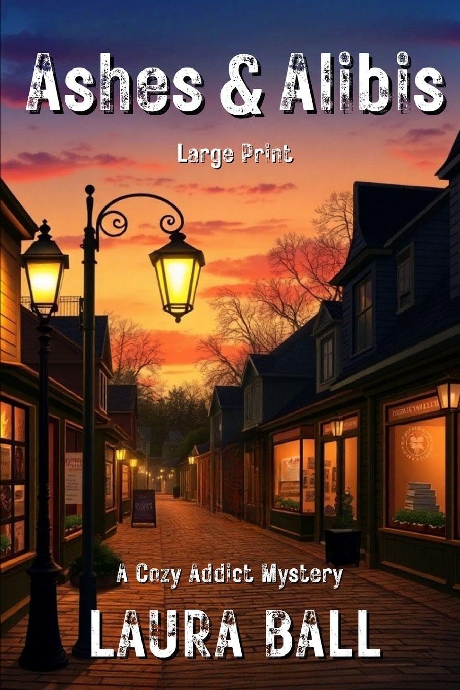 Ashes & Alibis: A Cozy Addict Mystery (Large Print): 1