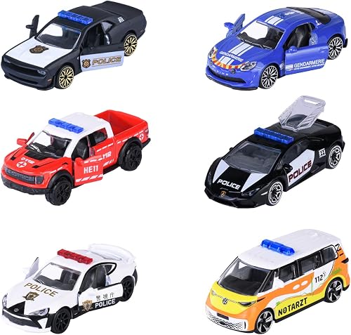 Majorette Auto Rescue World Premium (1 modèle de voiture) – Véhicule d'intervent