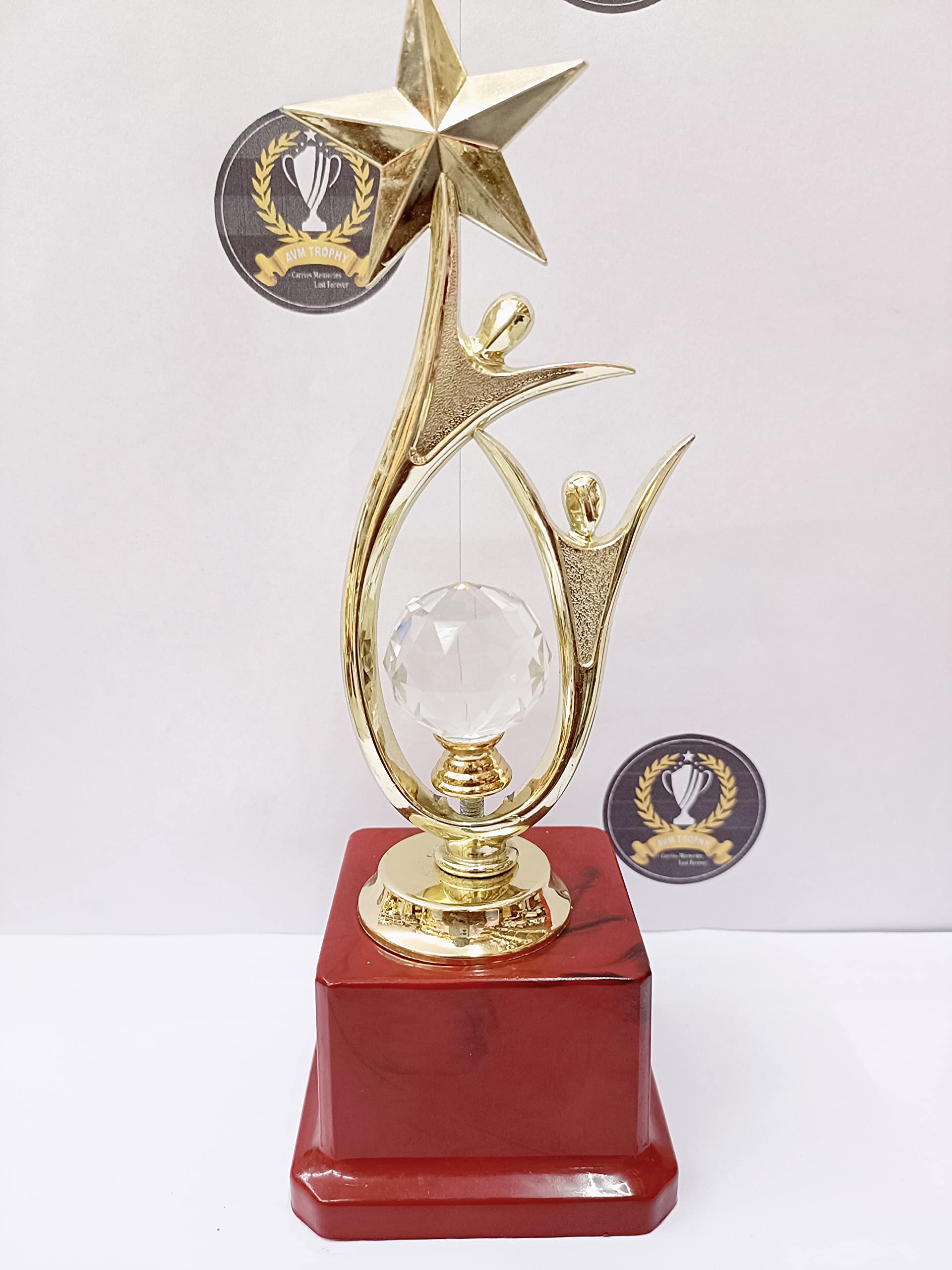 Trophy Golden Star Diamond