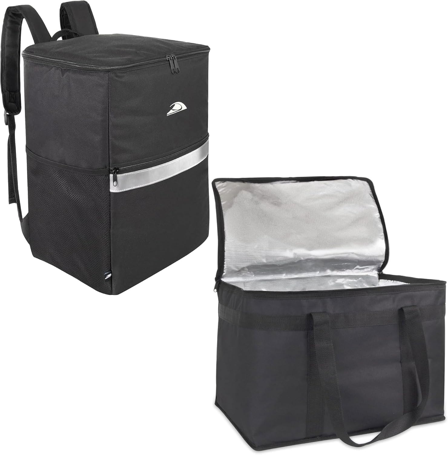 Trail maker Food Delivery Backpack, Insulated Delivery Bags for Delivery Bike, Doordash, Uber Eats, GrubHub