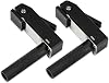 2 Pack MFT Style Hold Down Clamp Bench Dog Clamp 34 Inch Dog Hole Clamp Woodworking Benchtop Quick Clamps Aluminum Alloy 19mm