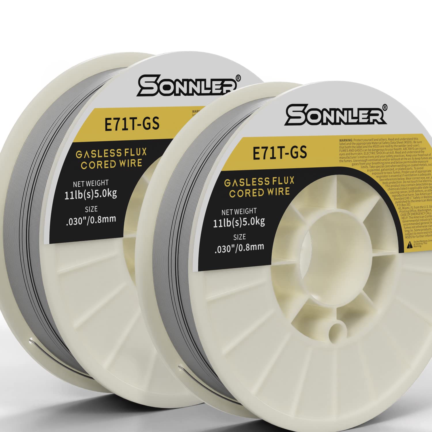 新品　SOURCE NEXT SUPER ELMER STANDARD 11-Pound .030 Flux Core Welding Wire, E71T-GS Mig Welding