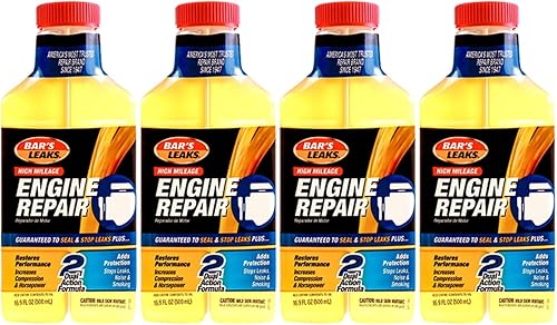 Sellador para pérdidas de aceite de motor, paquete de de 4