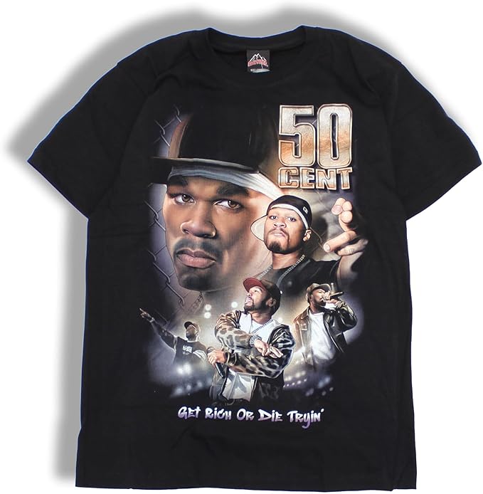 激レア　50cent ラップtシャツ　2ＸＬ 激レア50cent ラップtシャツ2XL