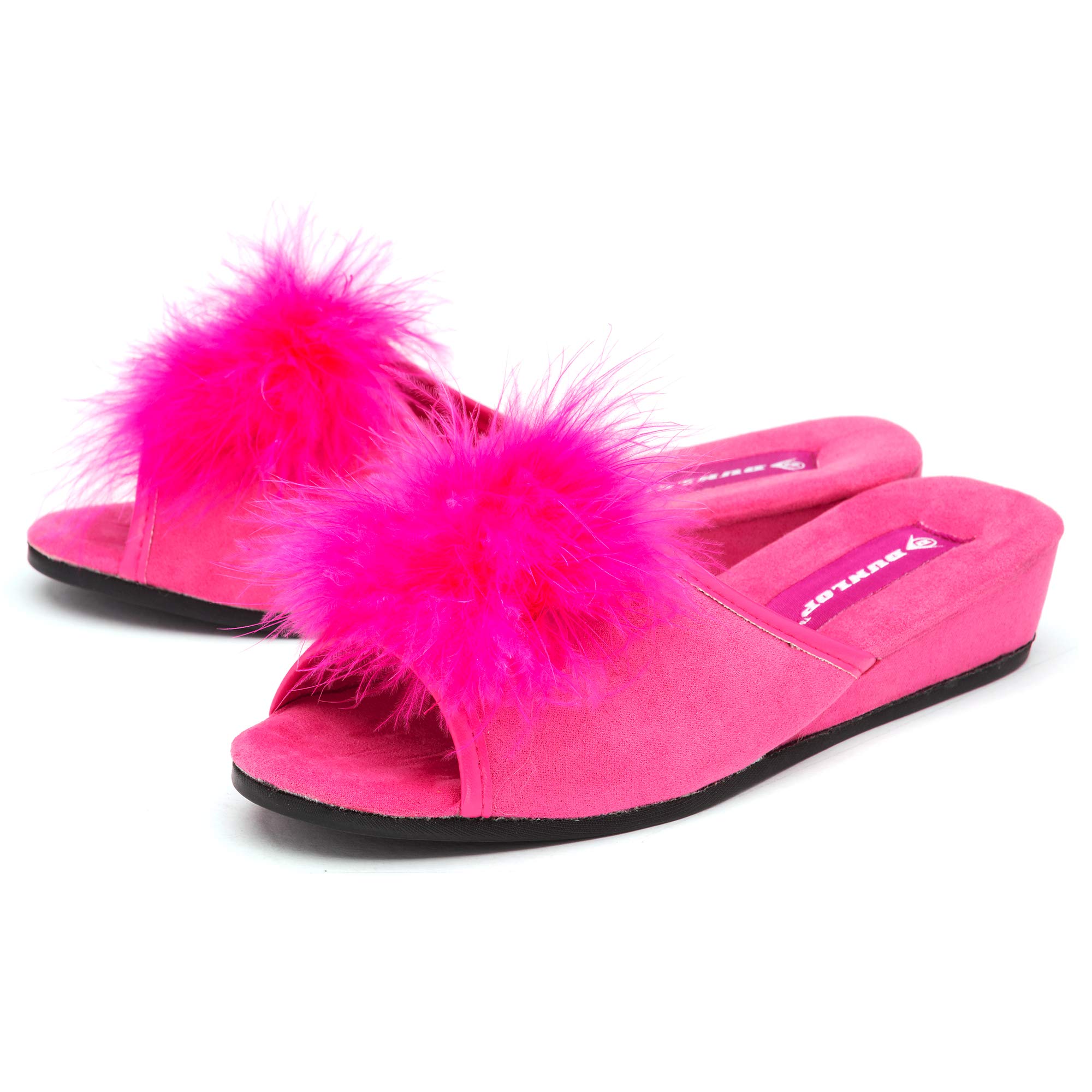 Dunlop Memory Dunlop Wedge Slippers Ladies Dunlop Memory Foam