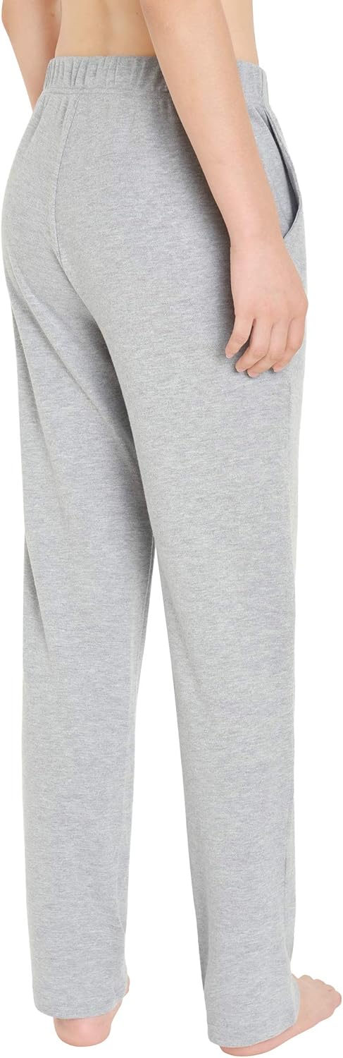 Weintee Women's Cotton Sweatpants Knit Pants with Pockets - Image 3