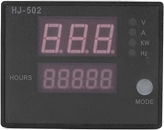Generator Digital Display Meter, Wearproof Clear Display Generator Panel Ammeter 220V 380V Input Voltage with Accessories for Energy Device