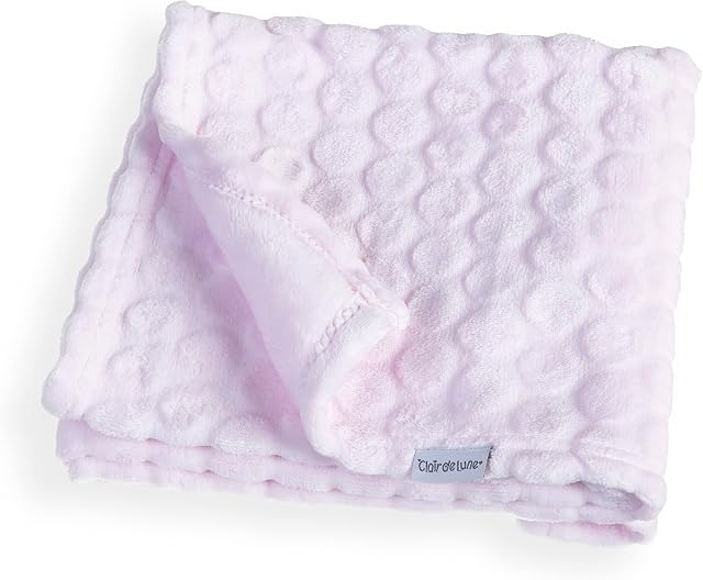 Clair de Lune | Marshmallow Baby blanket | 90 x 70cm | Essential Super Soft 100% Polyester for newborn
