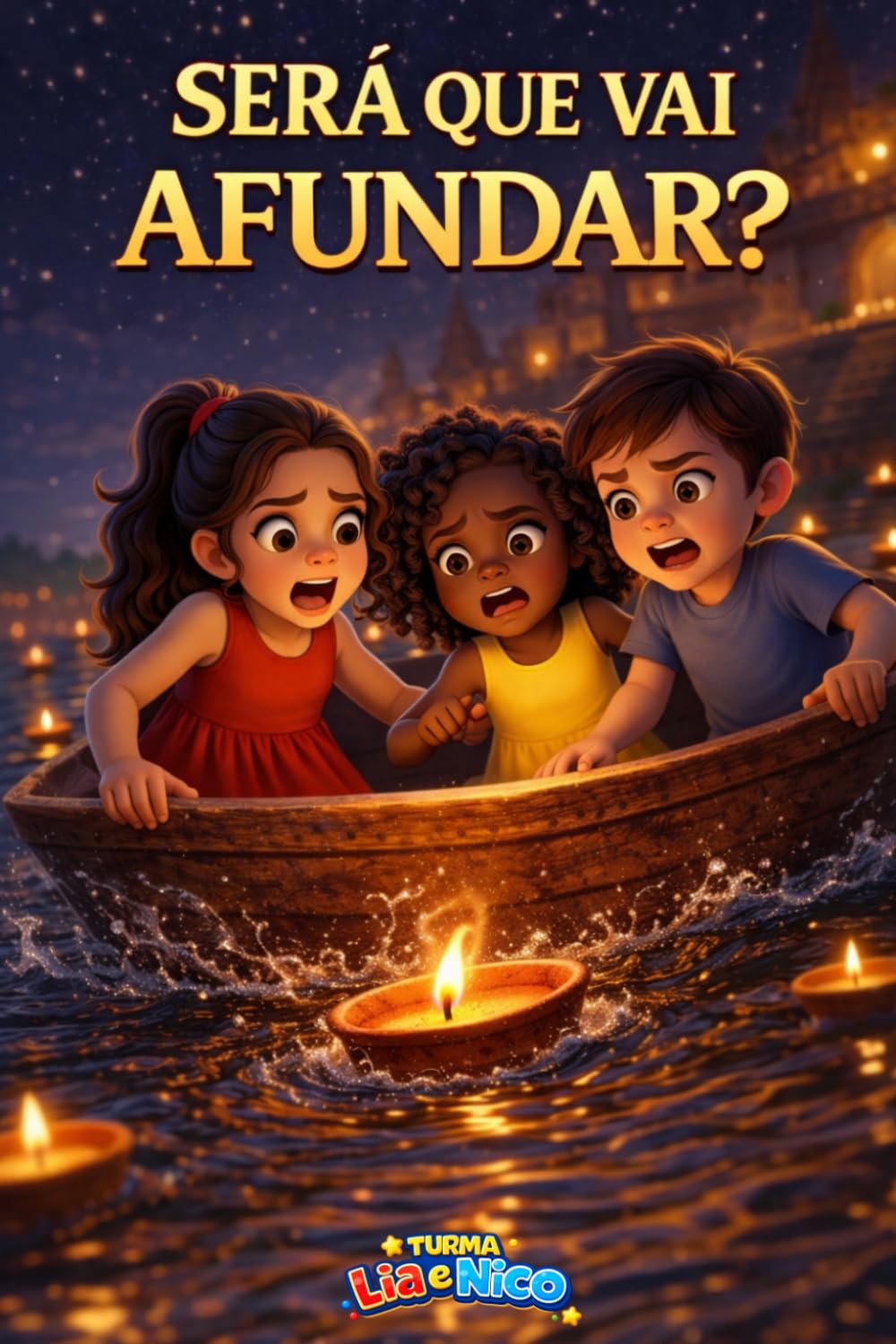 SERÁ QUE VAI AFUNDAR? (AVENTURAS NA ÍNDIA - LIA E NICO)