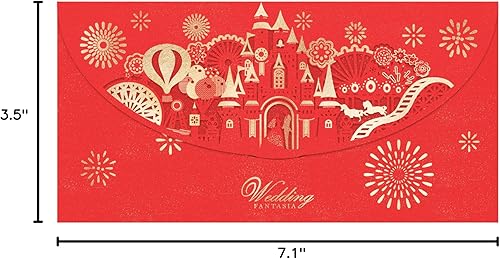 Vista 15 de Paquete de 20 sobres de dinero de boda para regalos en efectivo, sobres de papel de aluminio dorado y corte láser con diseño floral para dinero