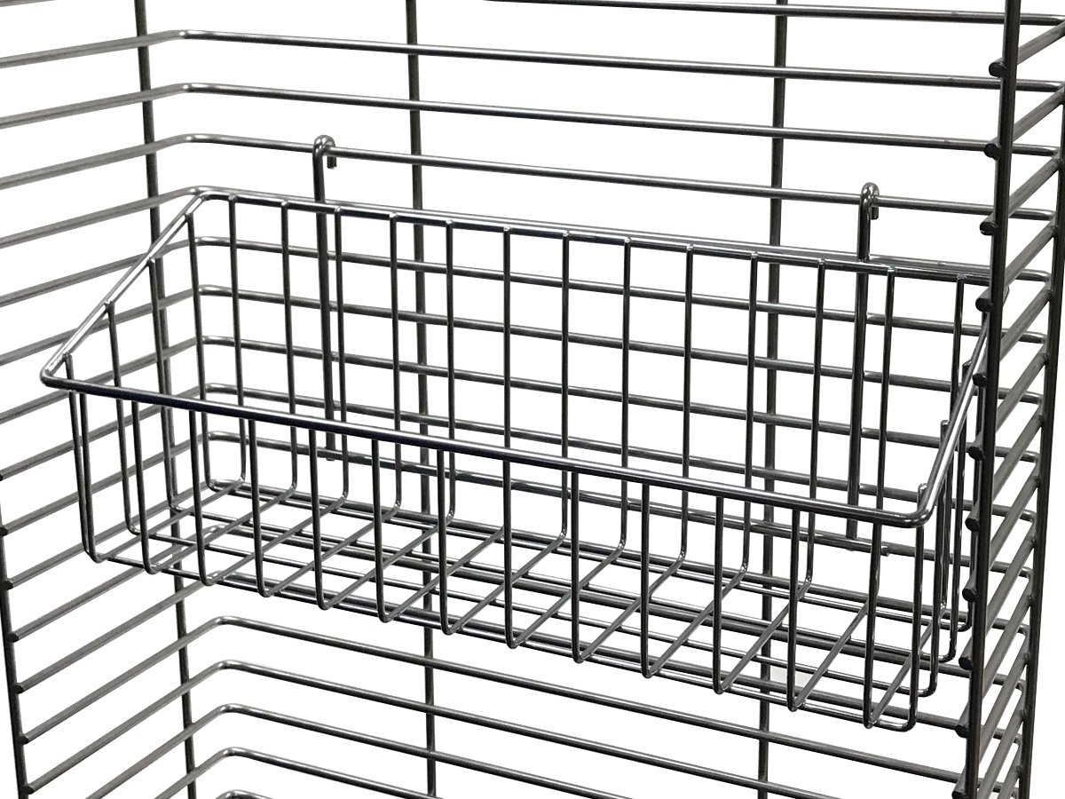 Sidekick Basket, Chrome, (Pack of 2)