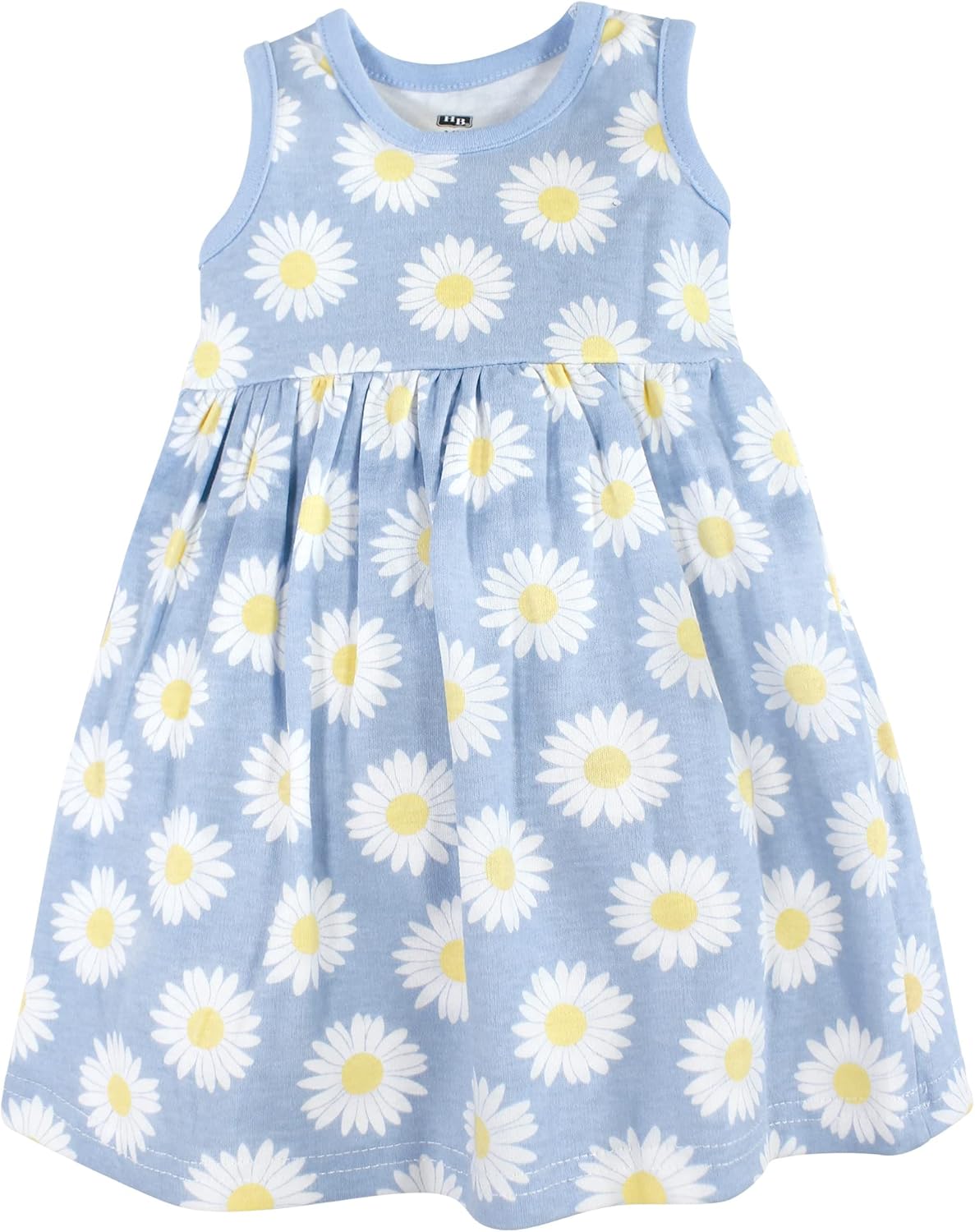 Hudson Baby Infant and Toddler Girls Cotton Dress and Cardigan Set - Image 4