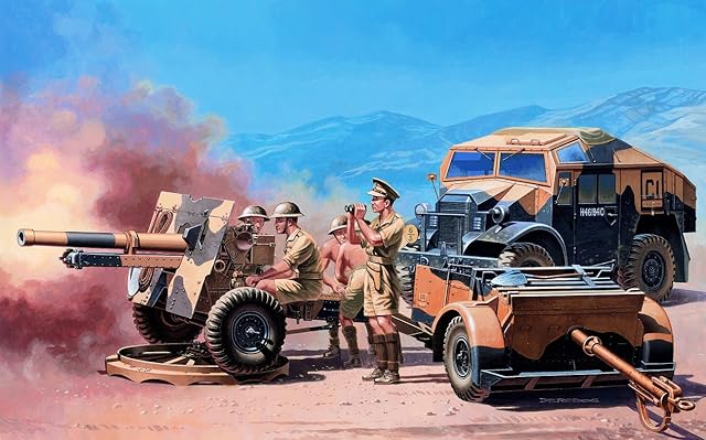 The Hobby Company Italeri 510007027 1:72 Morris Quad Tract with Servants