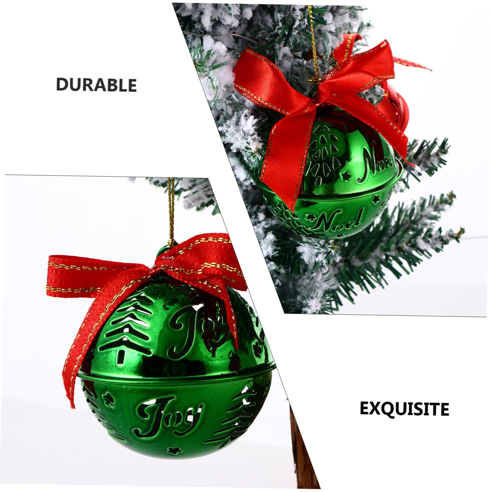 12pezzi Campane Natalizie Pendenti Decorazione Albero Di Natale Ornamento Da Appendere Decorazione Da Appendere Per Casa Campane Natalizie Pendenti