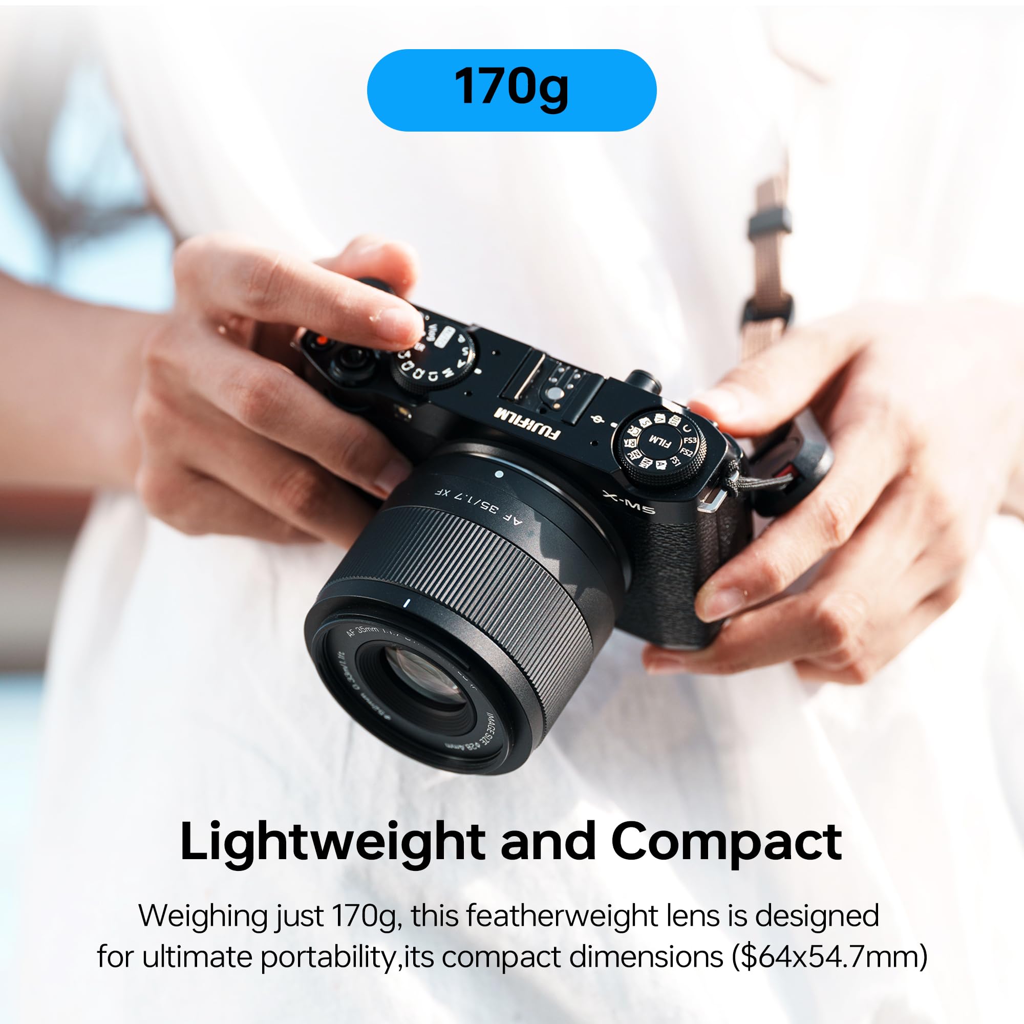 Amazon.com : VILTROX AF 35mm F1.7 Air Lens for Fuji X Mount, f/1.7