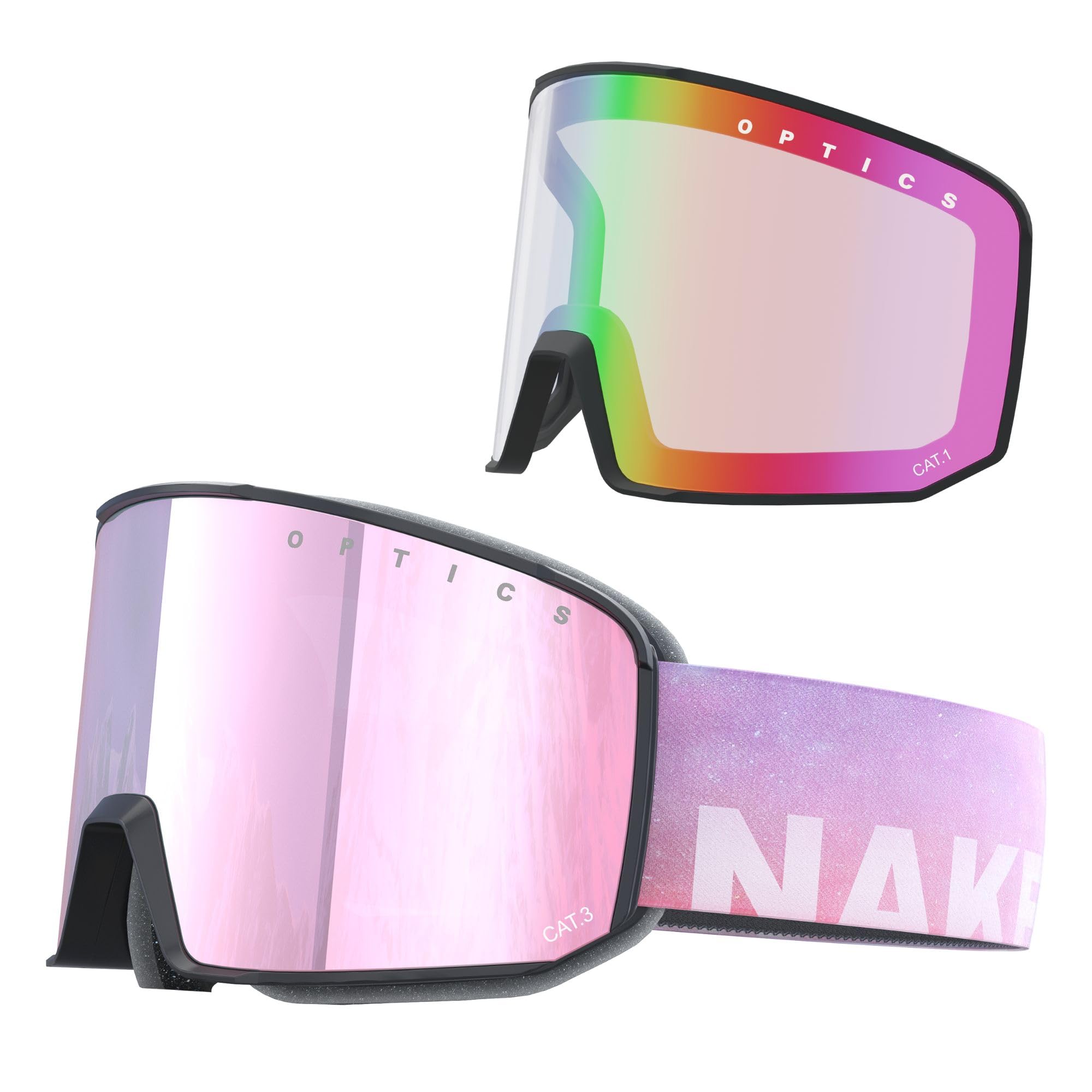 NAKED Optics SOLAR Skibrille für Herren & Damen