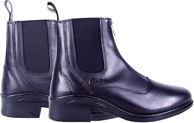 Stivaletti Da Equitazione AK Phantom - Pelle Pieno Fiore, Con Cerniera, Comodi Ed Eleganti - Foto 2