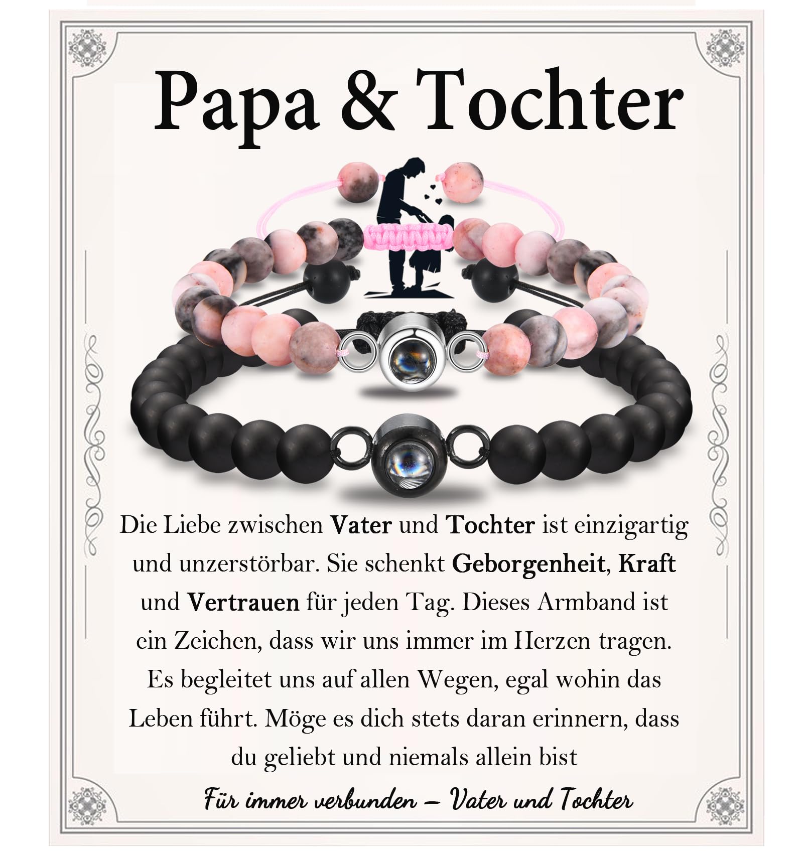 Braccialetto padre figlia