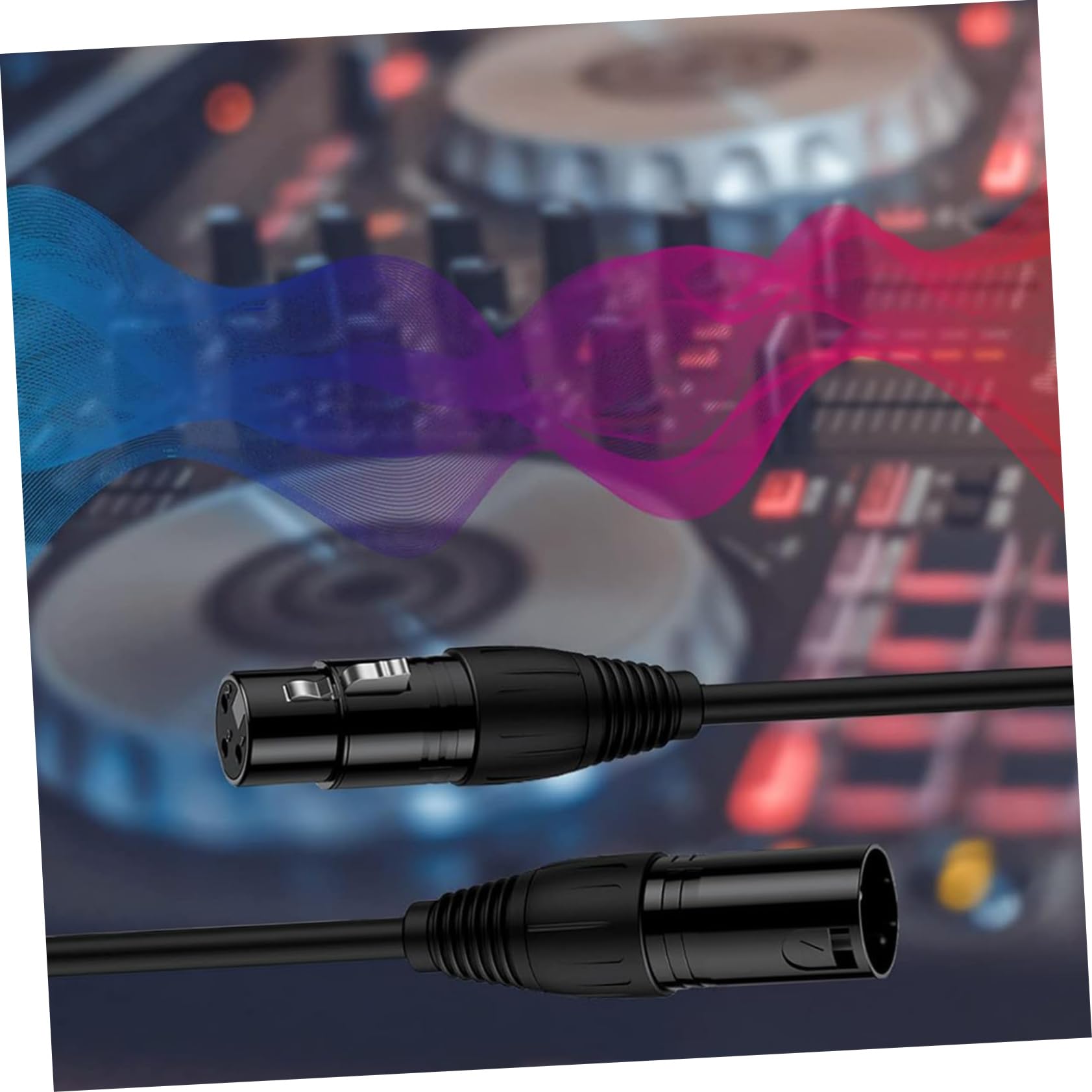 8pezzi Cavi Dmx Pin Per Illuminazione e Audio Cavo Di Collegamento Per Da Palco Cavo Versatile e e Facile Da Usare