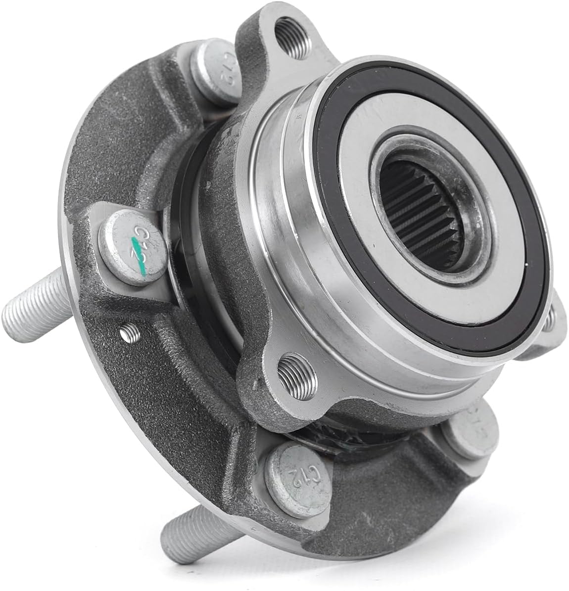 FKG 513420 Front Wheel Bearing Hub Assembly fit for 2017-2023 Hyundai Elantra, 2017-2022 Hyundai Ioniq, 2017-2022 Kia Niro