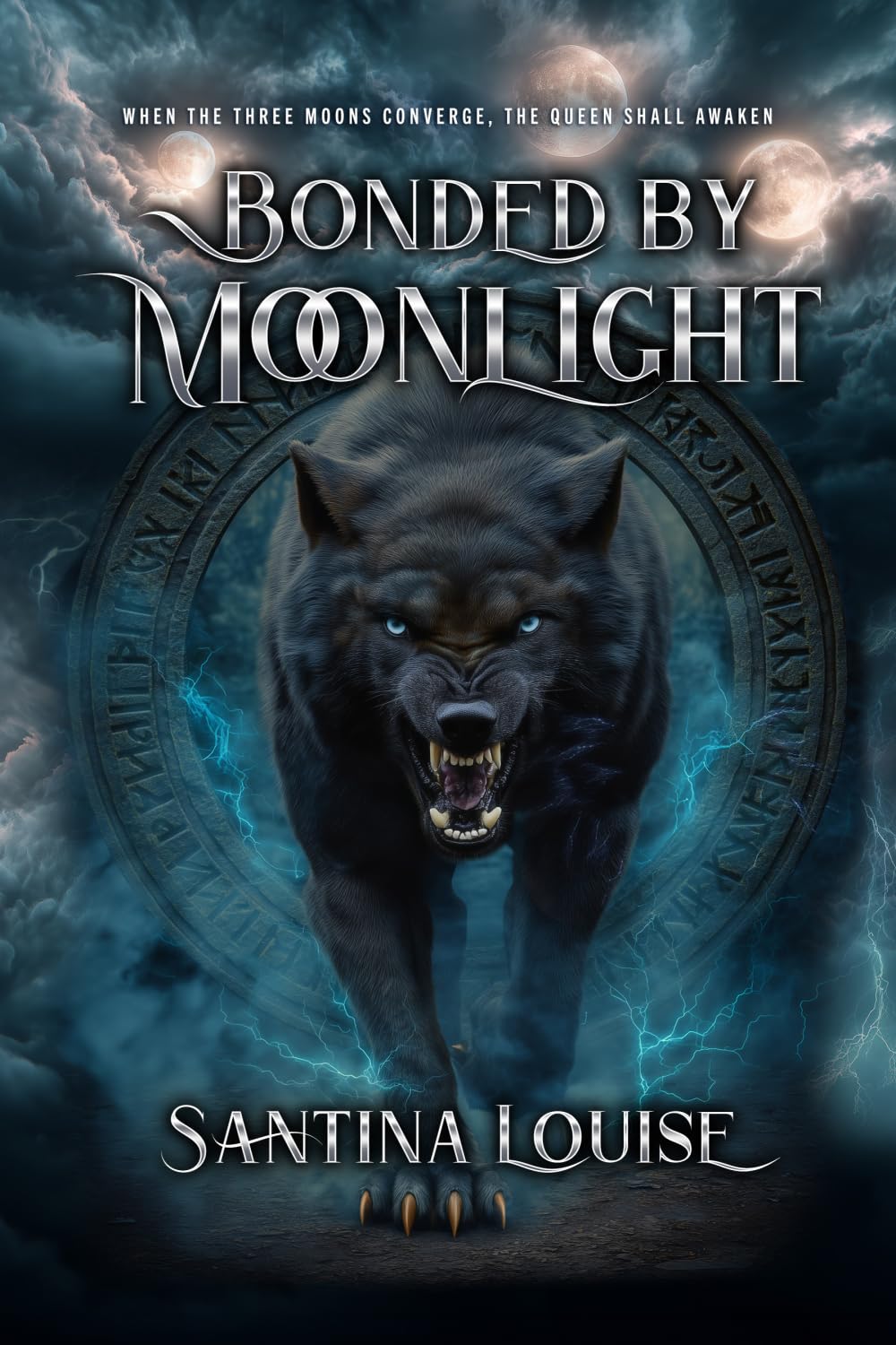 Bonded by Moonlight: A Dire Wolf Shifter Romance of Fated Mates and a Bond Powerful Enough to Save Their World — or Burn It Down (The Cyndaris Saga)