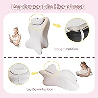 Vista 9 de Adult Memory Foam Ergonomic Wedge Prone Pillow, Bed Pillow for Sitting Up, Back, Neck, and Leg Pain Relief, Anti Snoring, Ideal for Massage