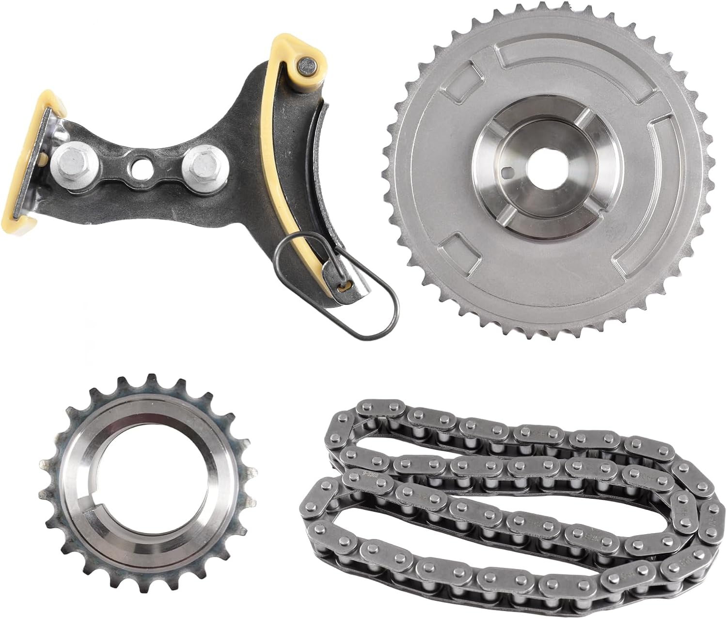M295 Oil Pump Timing Chain Kit with AW6009 Water Pump for 2007-2013 Chevy Silverado 1500 Tahoe GMC Sierra 1500 Yukon Buick Cadillac 4.8 5.3 6.0L NON-VVT