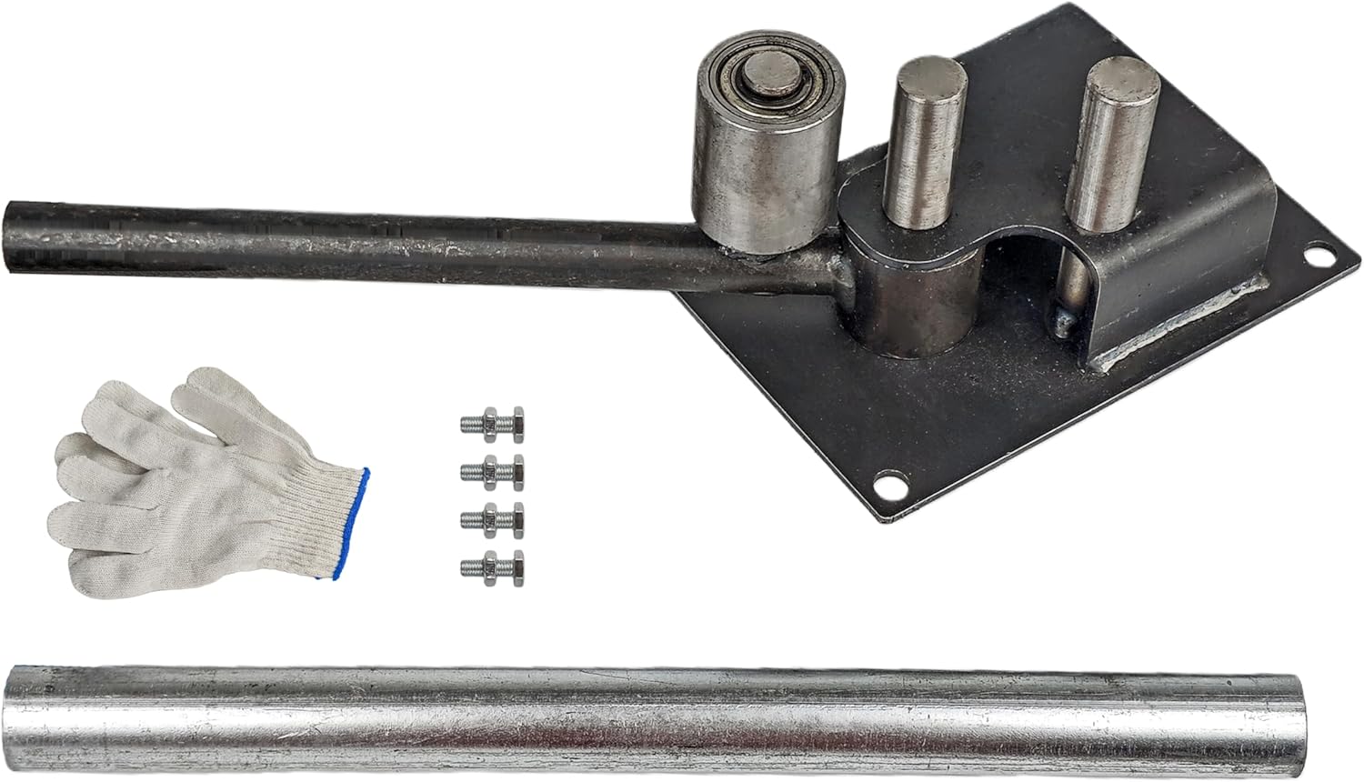 Heavy Duty Manual Rebar Bender, Steel Rod Bending Tool, Portable Rebar Bending Tool, Deformed Rod Folding Machine for Construction Site, 4-14mm