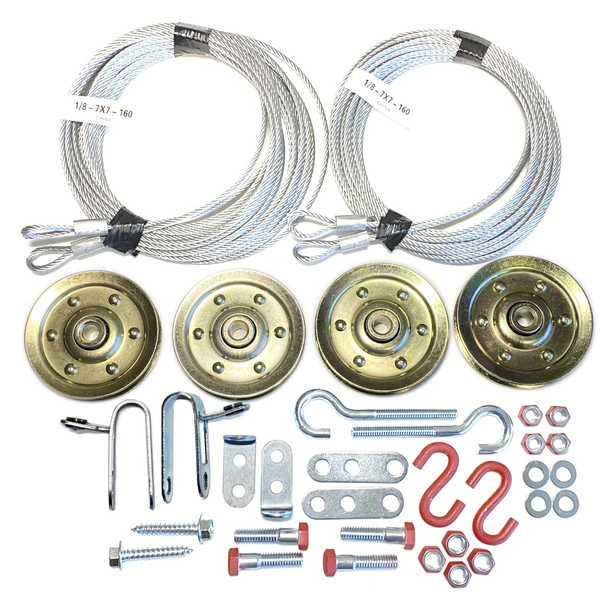 Amazon.com: Extension Spring Lift and Containment Kit for 7ft and 8ft ...