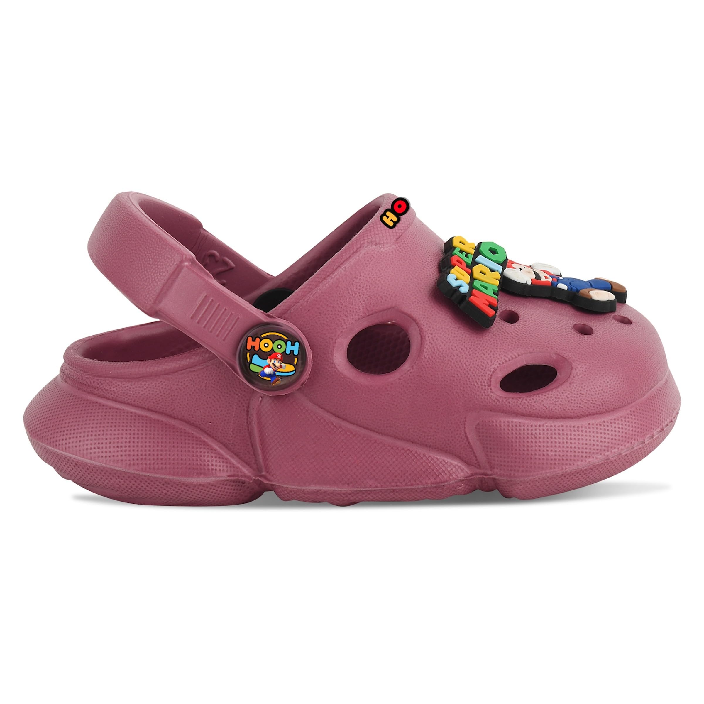 HOOH Unisex Kids Clogs Soft Material Comfortable Summer Footwear for Baby Boys and Girls for Age 0 Months to 5 Years (Onion, UK Footwear Size System, Toddler, Age Range, Medium, 0 Months, 6 Months) 4