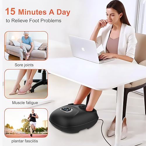 Miniatura 6 de CuPiLo Masajeador de pies Shiatsu con calor