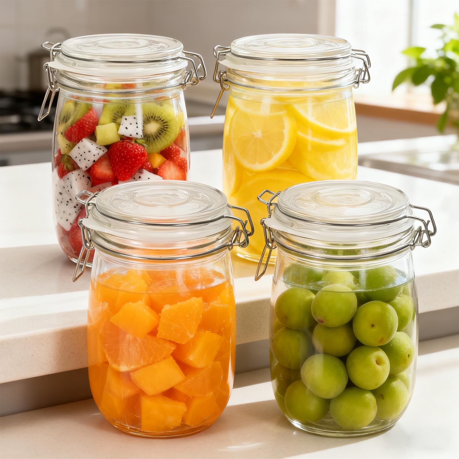 Silicone Jar Seals - Airtight Canning Gaskets -6