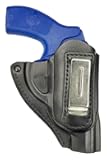 VlaMiTex IWB 11 Leather Revolver Holster Fits Weihrauch Arminius HW 37 / HW 38
