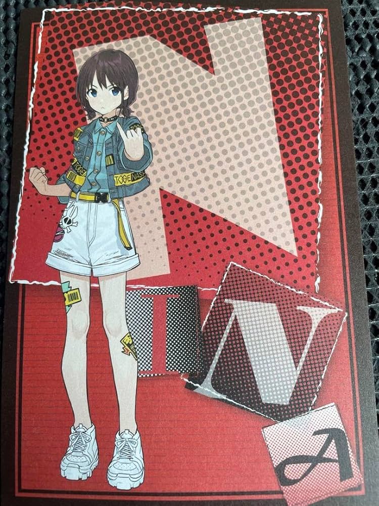 ガールズバンドクライ 缶バッジ ポストカード 井芹仁菜 アニメイト 特典 棘ナシ グッズ-バッチ】ガールズバンドクライ ピック型缶バッジ YA(井芹