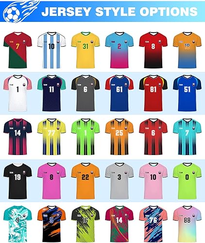 Miniatura 4 de Jersey de fútbol personalizado Jersey de fútbol personalizado Número de nombre del equipo Personalizar camiseta deportiva