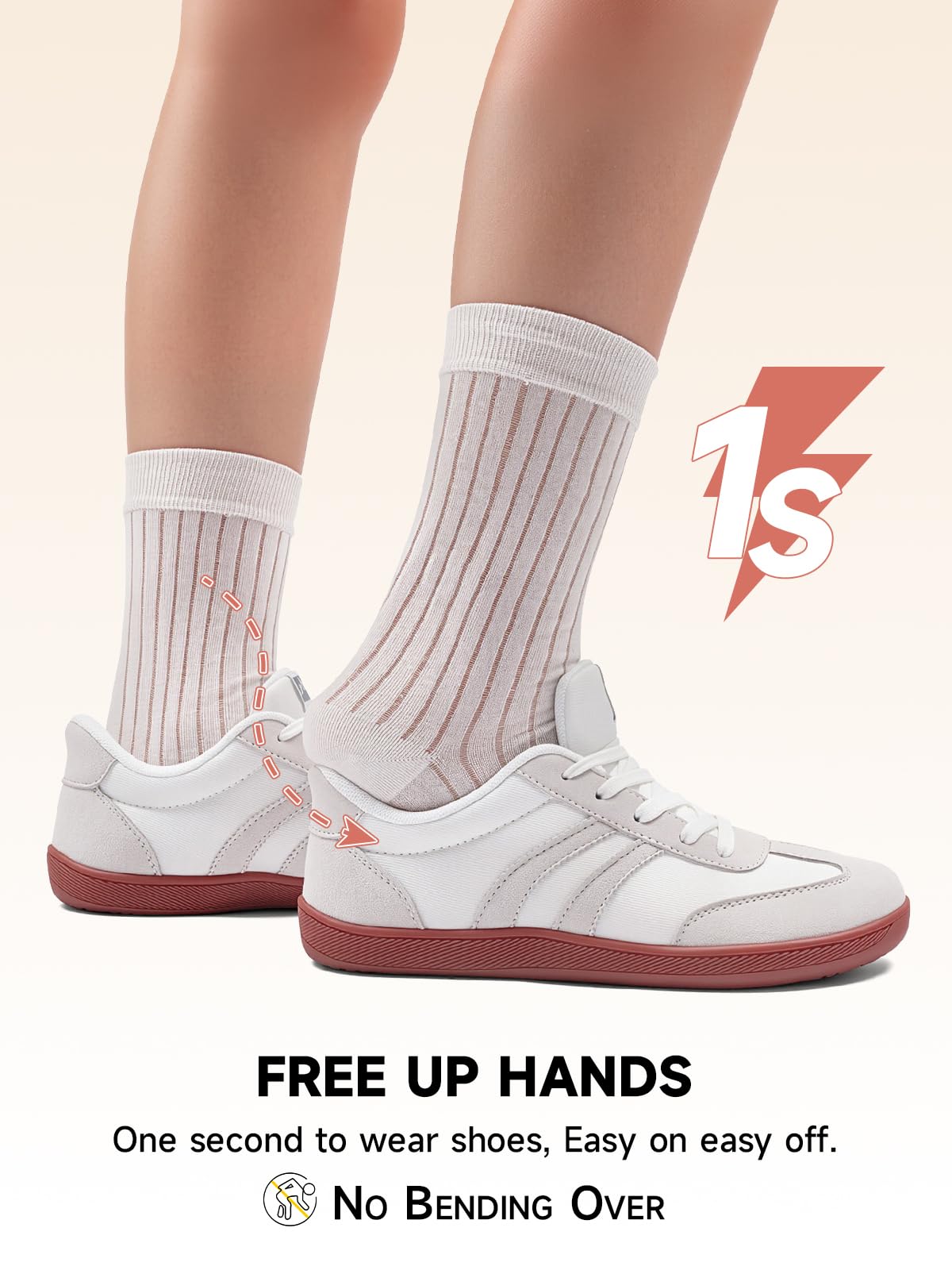 Sosenfer Barfußschuhe zum Hineinschlüpfen, breite Zehenbox, für Herren und Damen, minimalistisch, lässig, unisex
