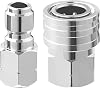 RIDGE WASHER Pressure Washer Adapter Set, 38 Inch Quick Connect Kit, Stainless Steel Female NPT Fitting, 5000 PSI, 2 Pack