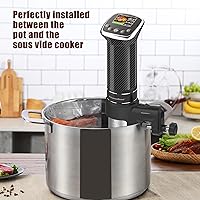 Vista 6 de Reemplazo de abrazadera de soporte Sous Vide: soporte de fijación para cocina KitchenBoss Sous Vide, compatible con todos los modelos KitchenBoss