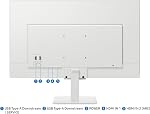 SAMSUNG Moniteur intelligent FHD VA de 27 pouces M5 60Hz 5ms HDMI avec applications Smart TV, mise en miroir d'écran, sécurité Samsung Knox et contenu gratuit illimité Blanc - (LS27FM501ENXZA) [Version Canada]