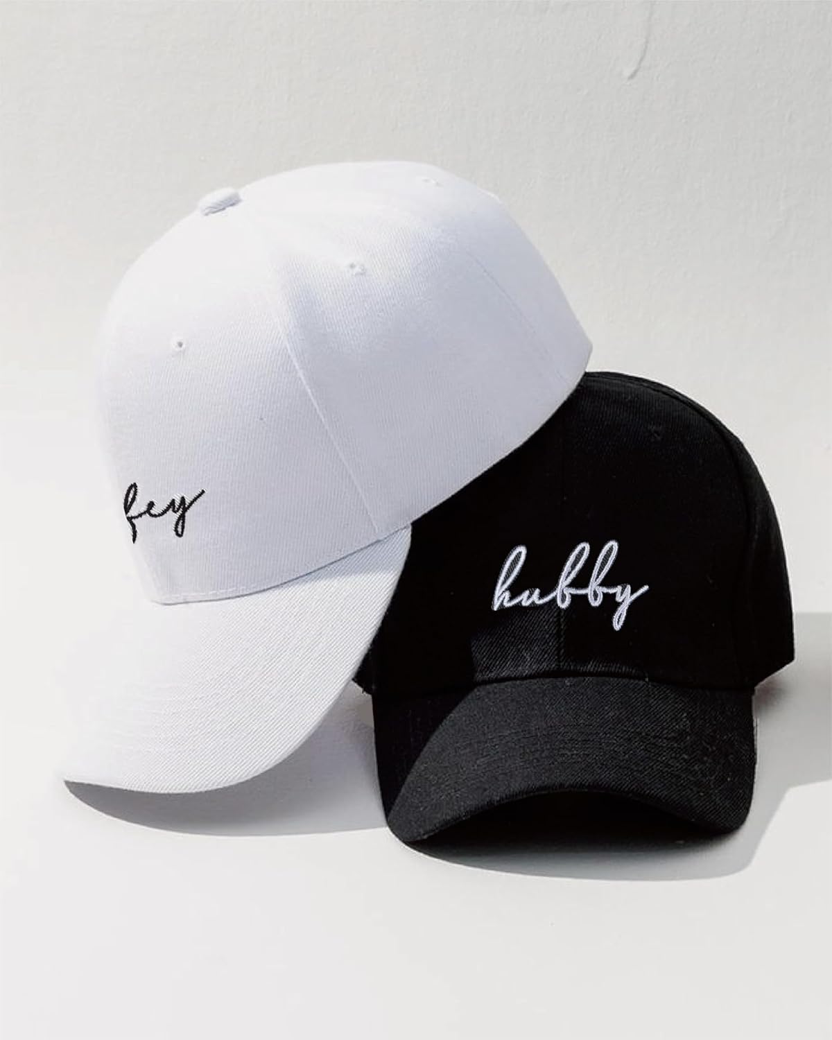 Hubby and Wifey Hats | Honeymoon Essentials & Engagement Gifts for Couples - Image 6