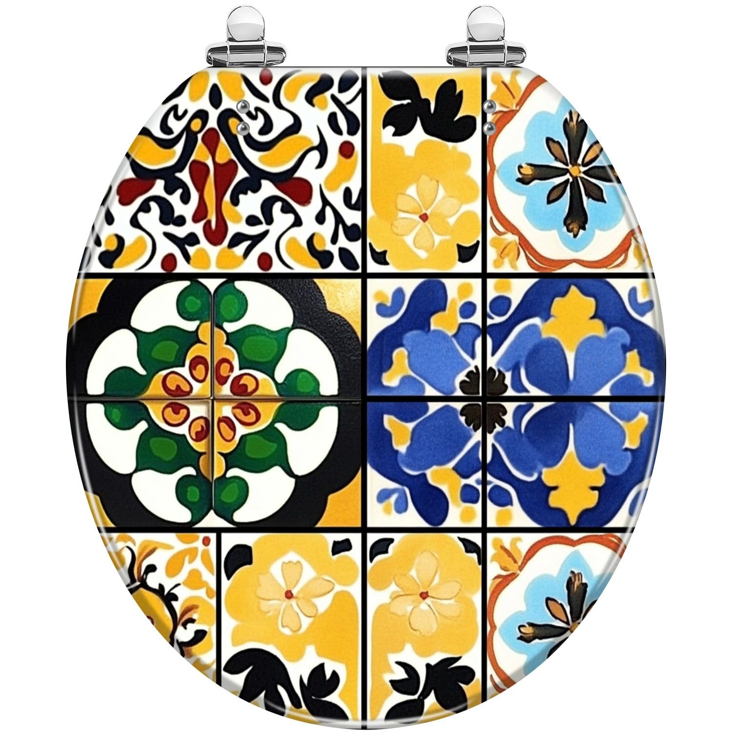 Asiento de inodoro Talavera Round Quiet Close para baño
