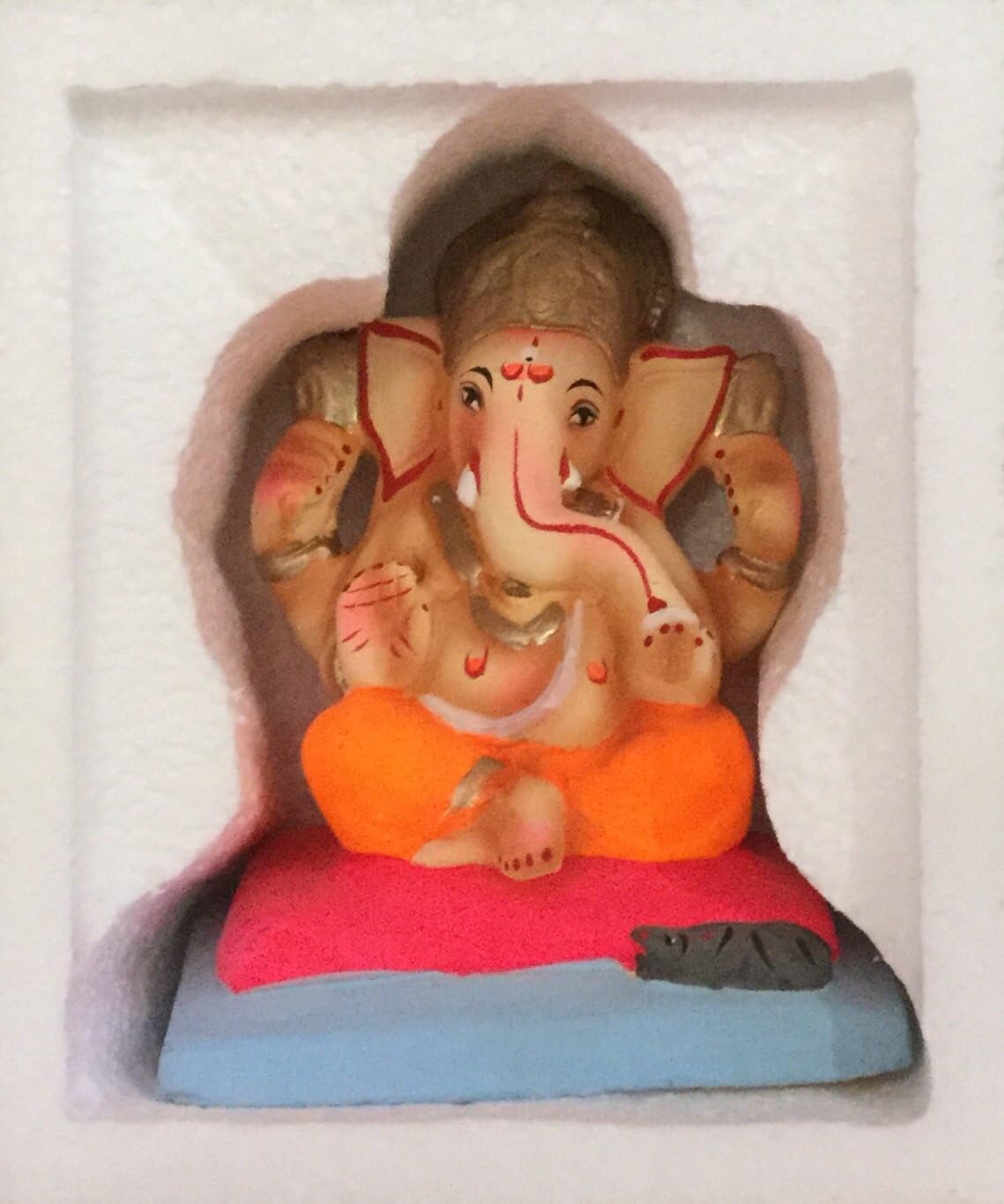 Amazon｜Ganesh Statue (クレイ) 6 "｜インテリア オンライン通販