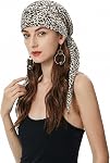 ZLYC Chemo Headwear Echarpe de tête Pre Tied Headwraps Casquette Turban légère pour femmes , tissu stretch léger, street fashion wrap chic, brunch de travail, fête de voyage sur la plage, casquette quotidienne polyvalente