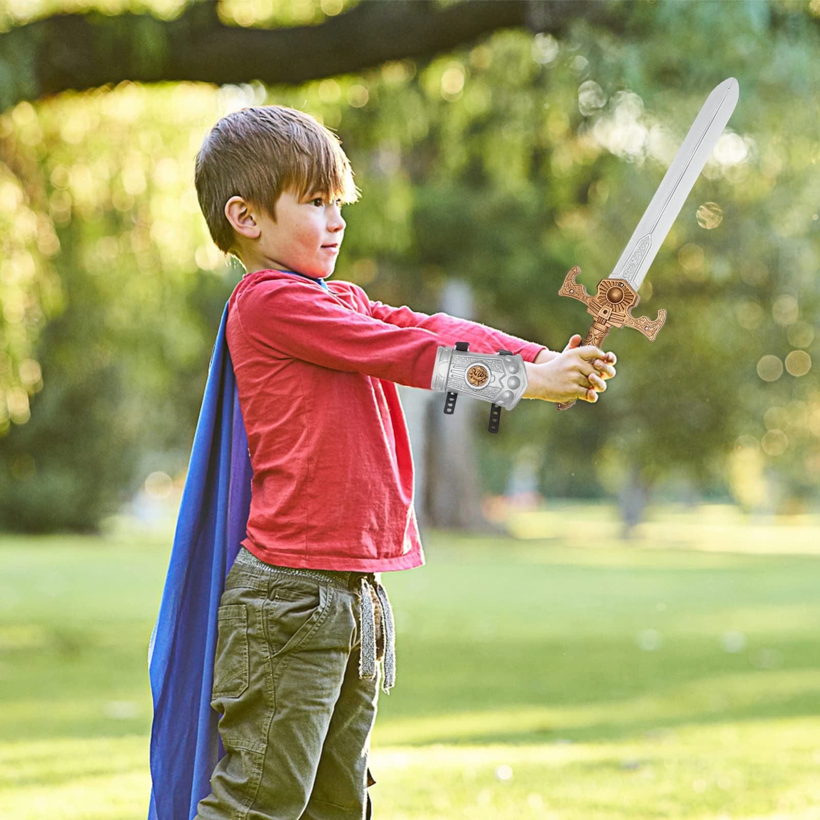 1Satz Knight Costume für Jungen Ritterkostüm mit für Halloween Rollenspiele Partys und Fotografie