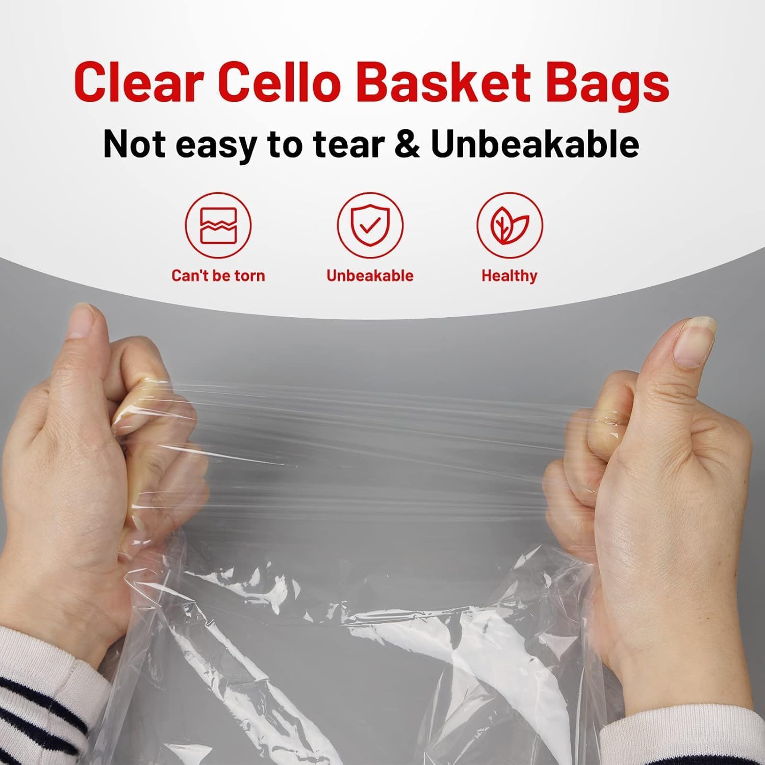 mioule Baskets for Gifts Empty - Gift Baskets Empty To Fill Kit - Black Basket Cardboard To Fill Bulk 10 Pack for Holiday, Birthday, Christmas, Valentines Day and Any Occasion